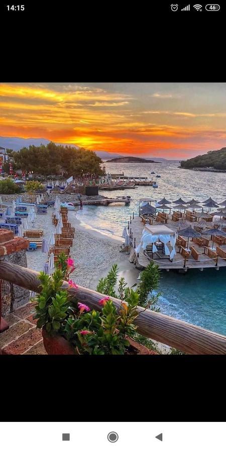 Altin skrapari guesthouse Ksamil Exteriör bild